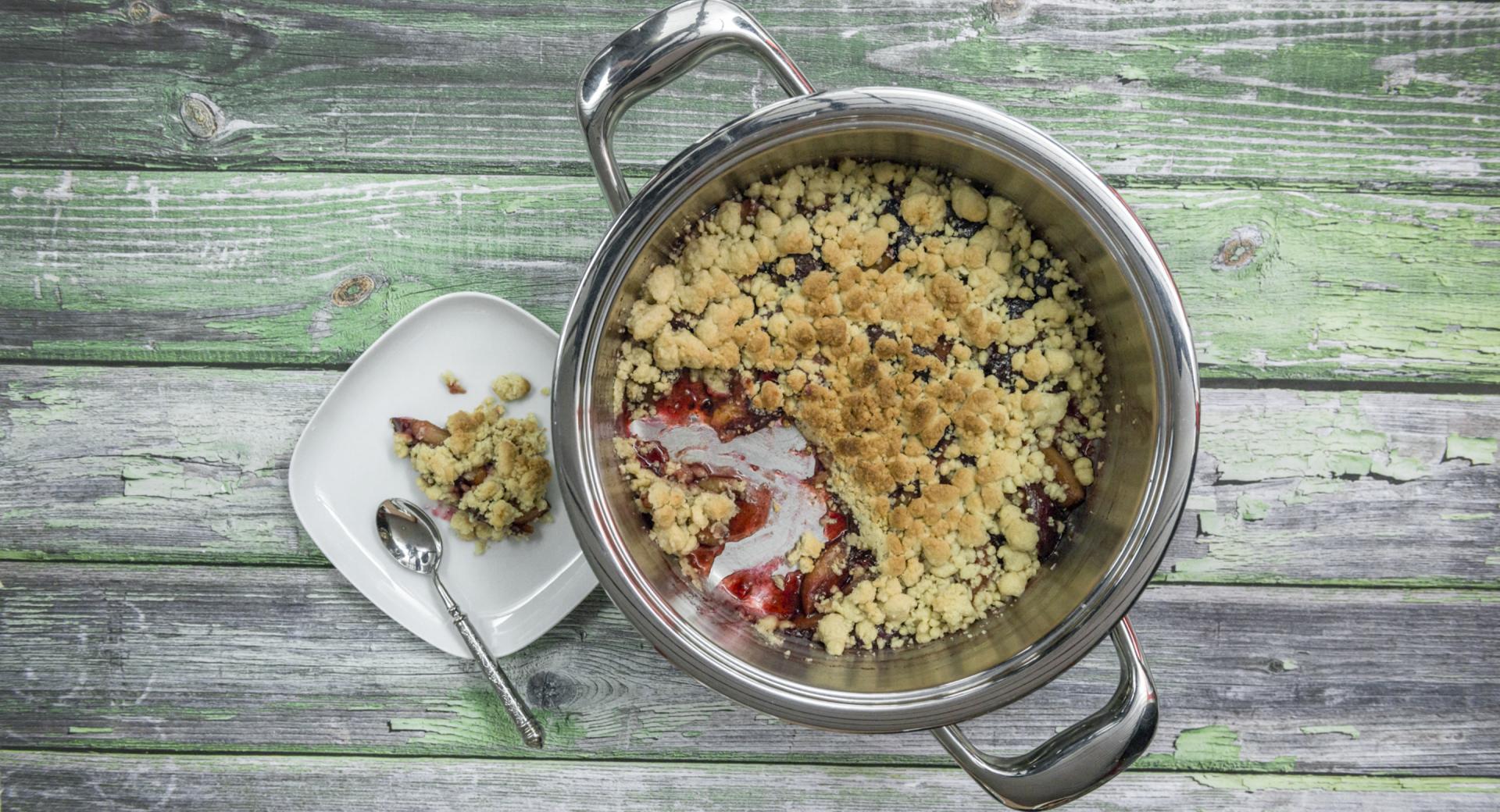 Crumble alle susine