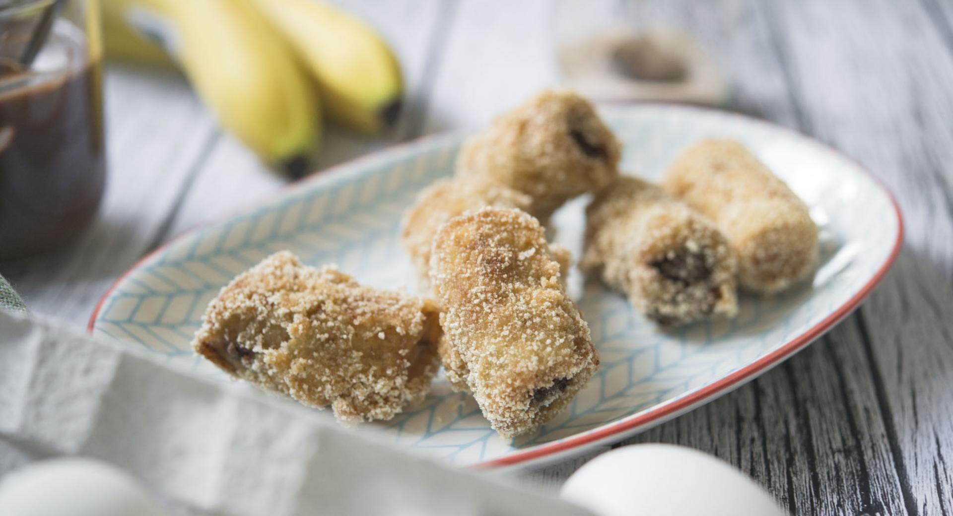 Banane dolci al cioccolato