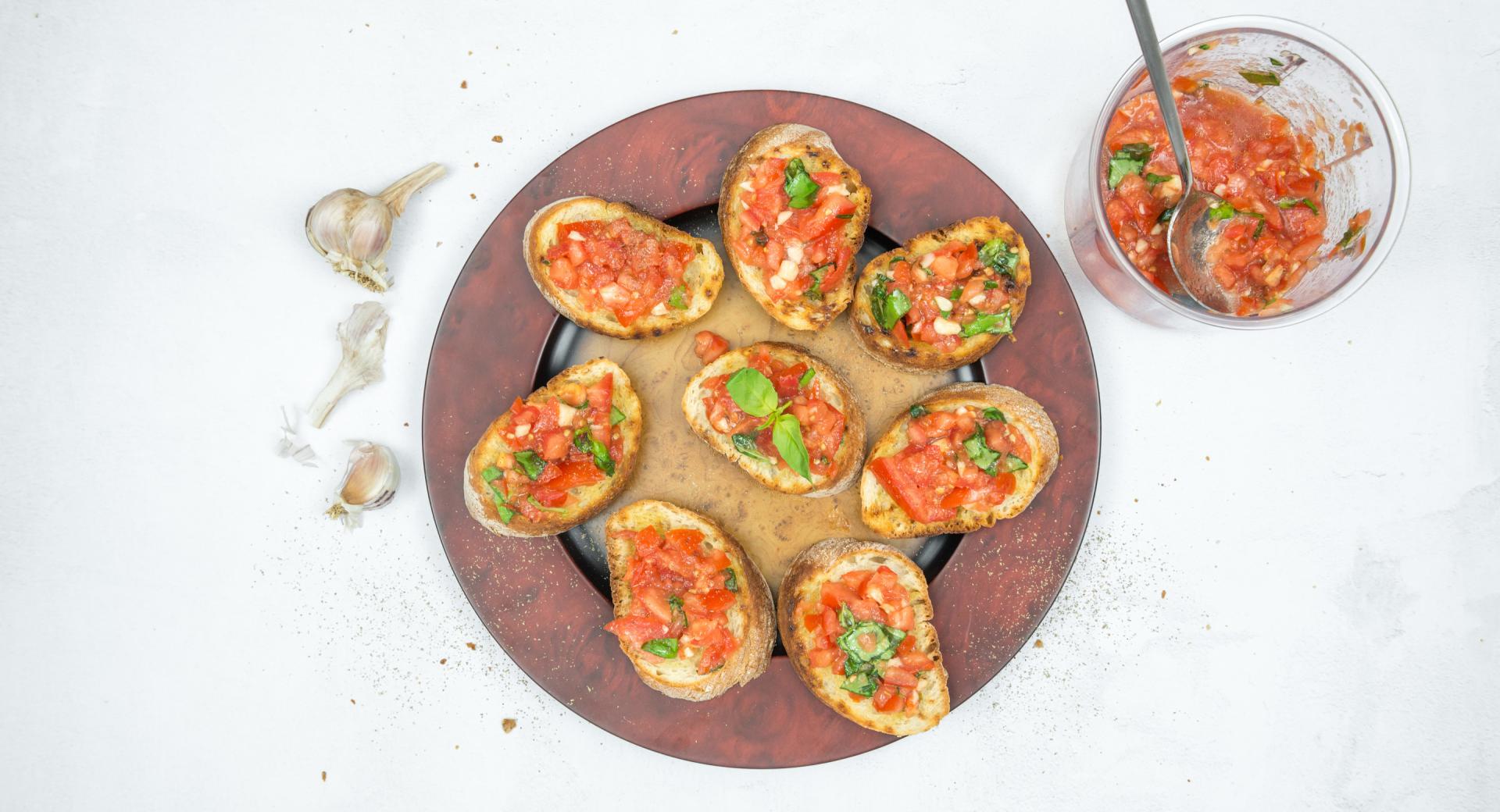 Bruschette al pomodoro