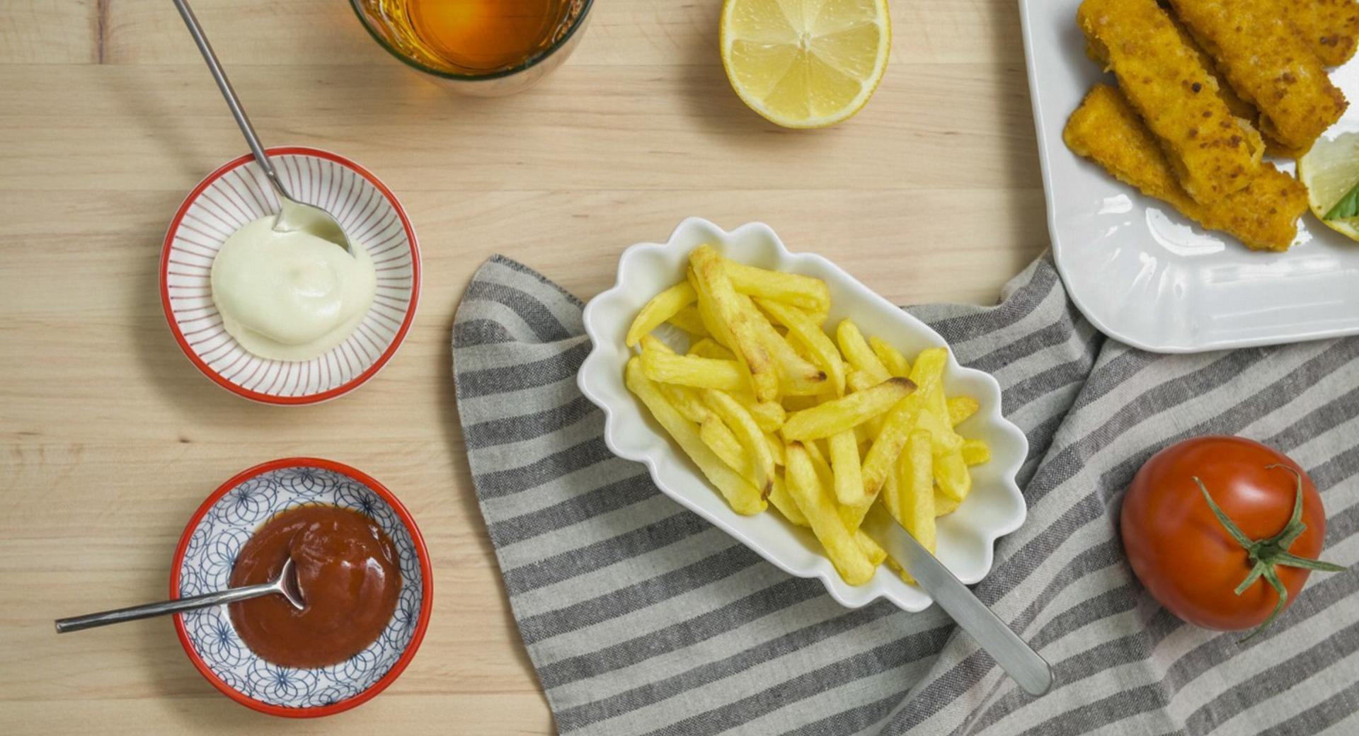 Patatine fritte al forno