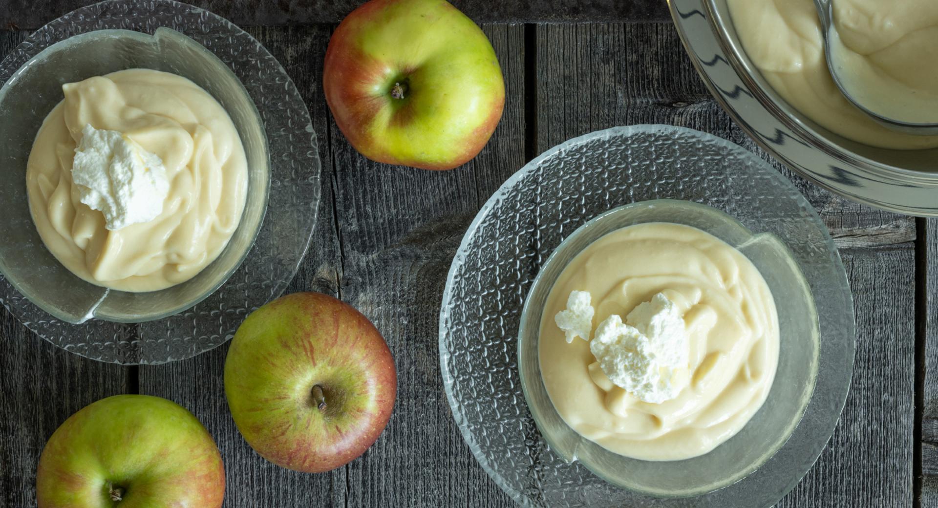 Crema diplomatica alle mele