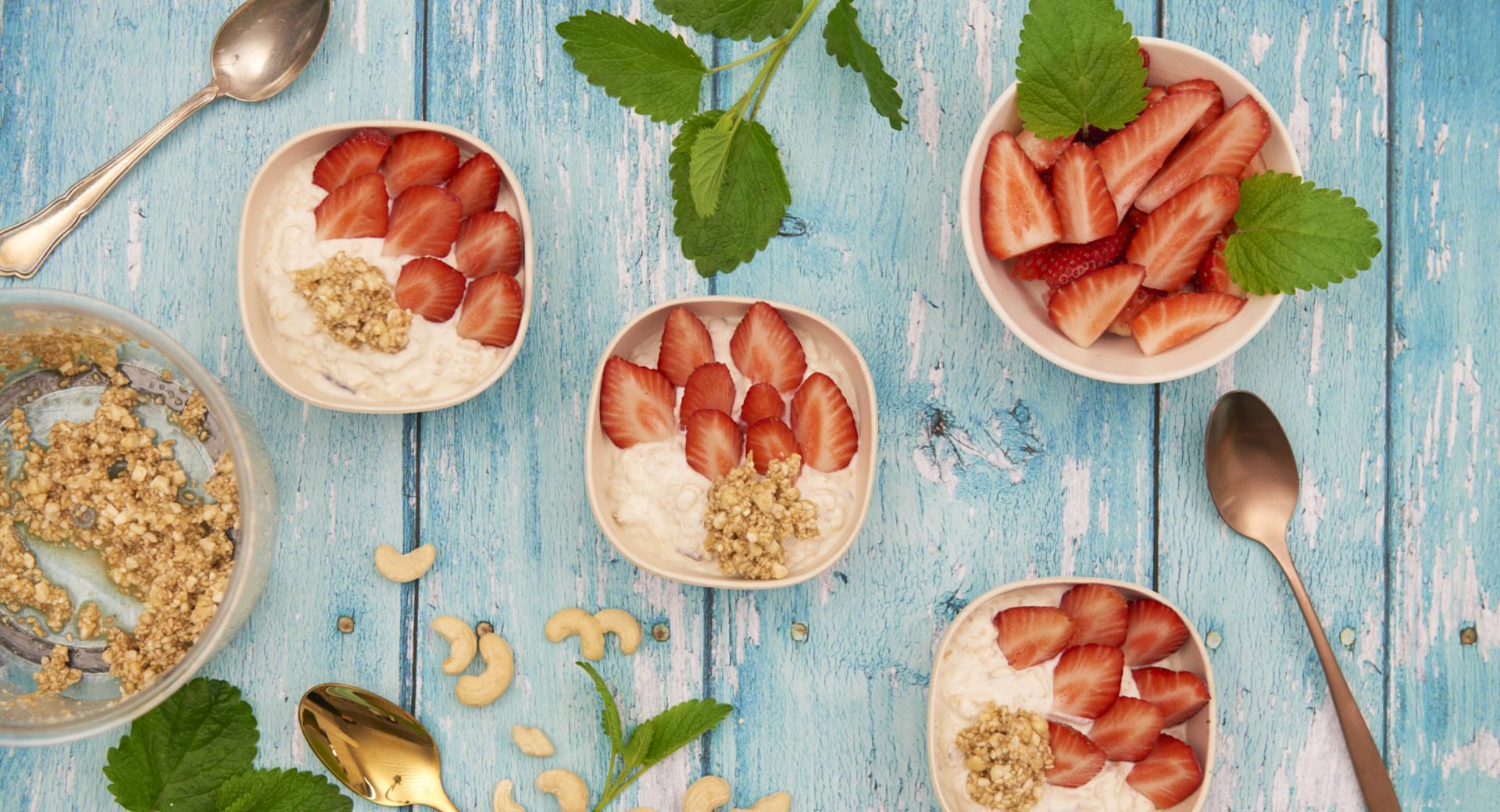 Muesli con frutti di bosco