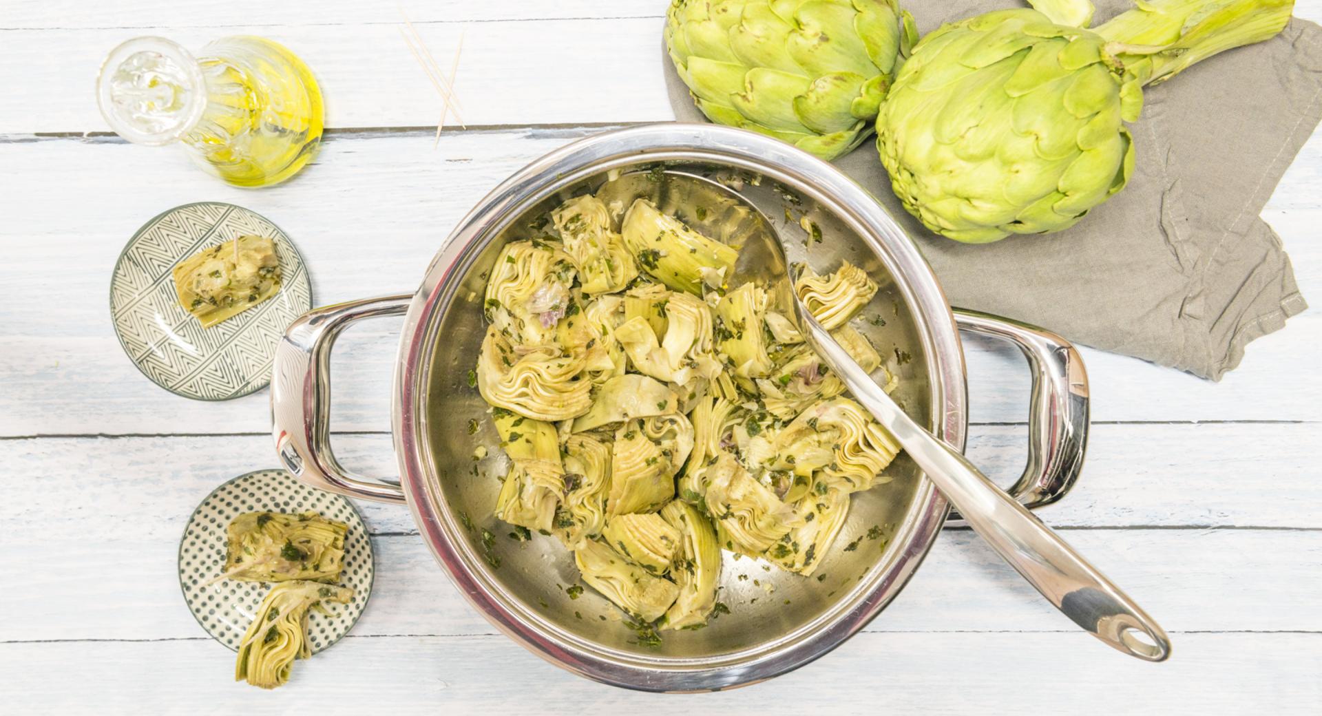 Carciofi alla romana