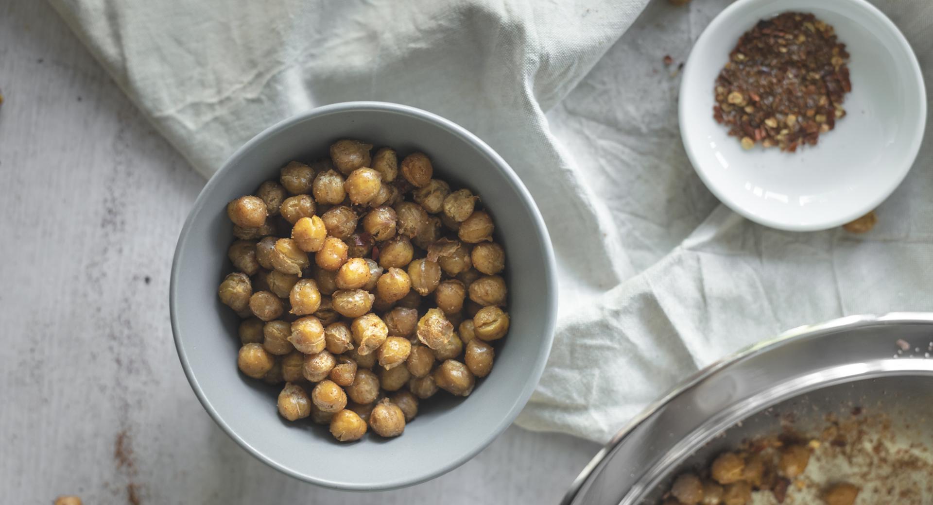 Snack di ceci tostati