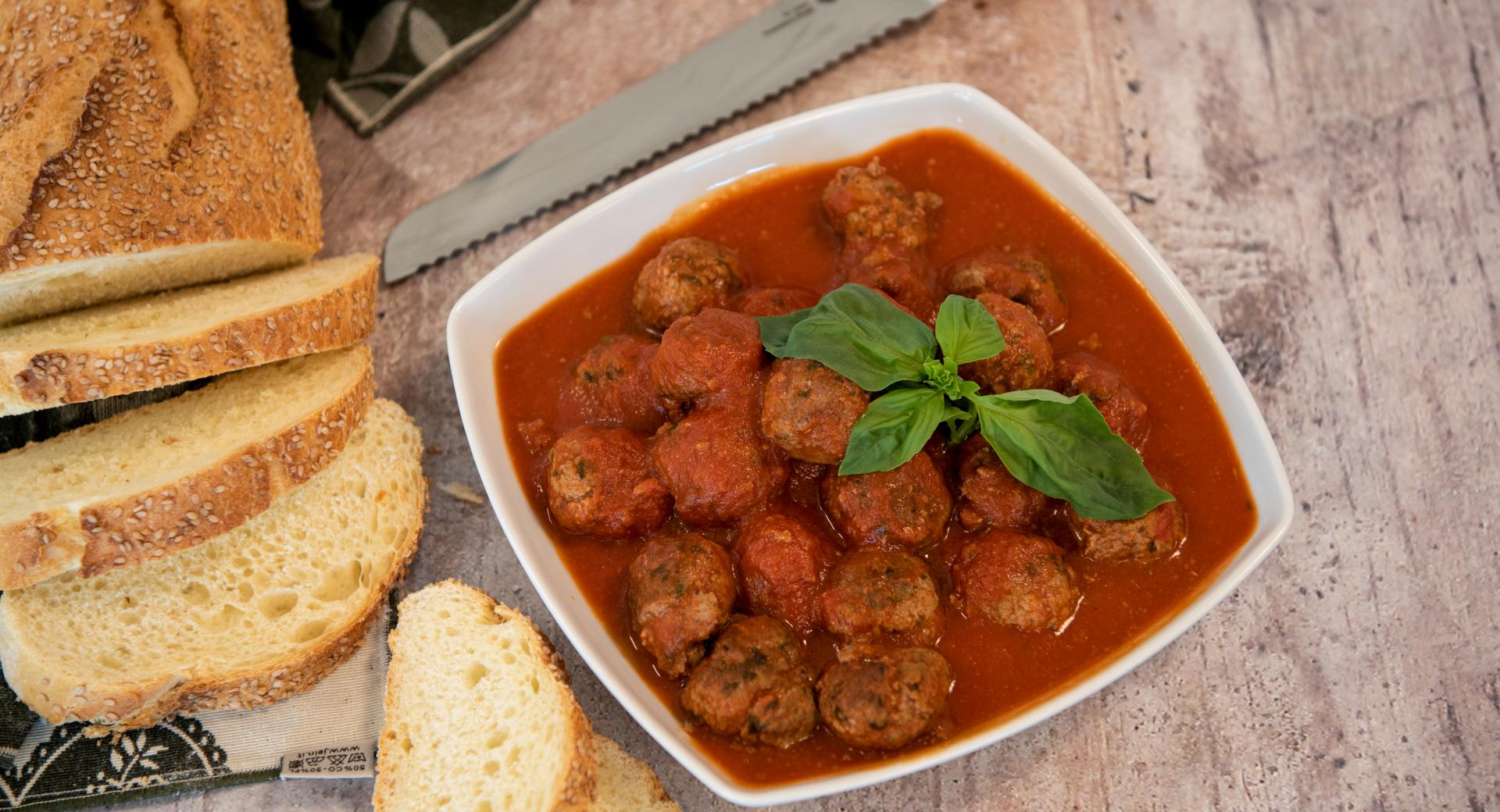 Polpette di carne al sugo