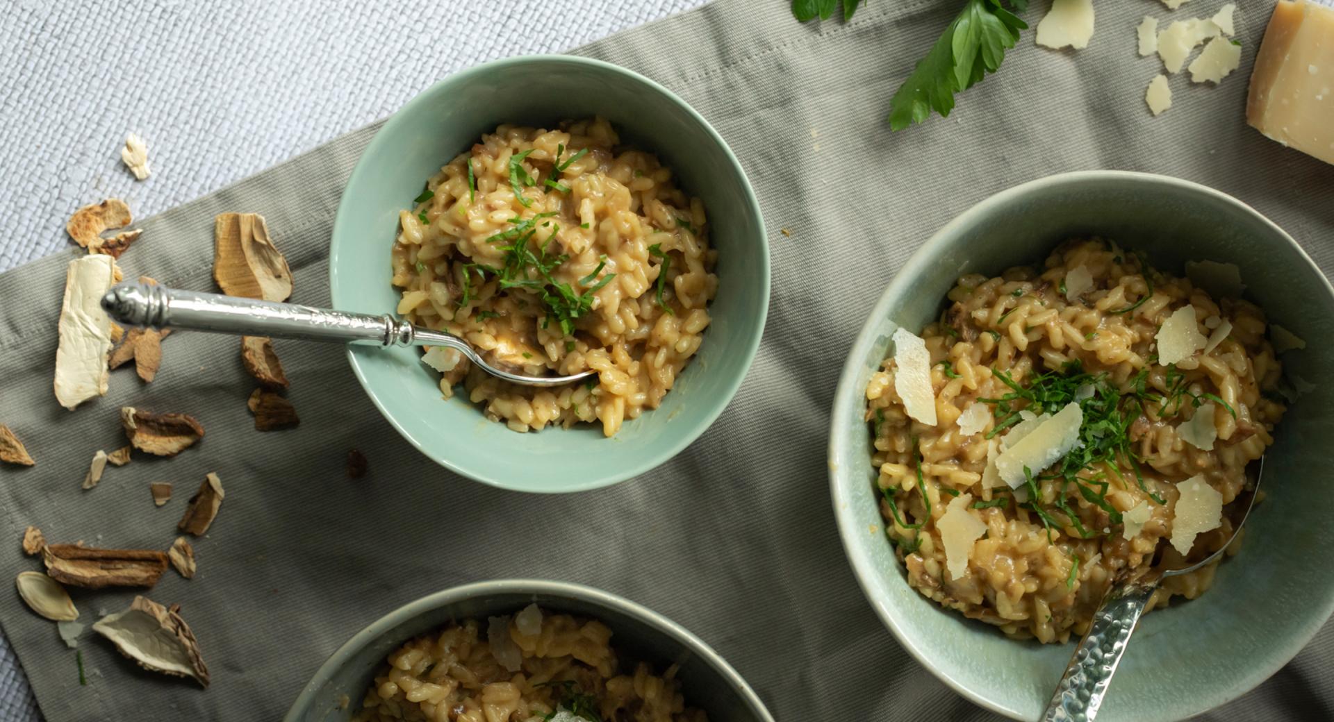 Risotto ai funghi porcini 