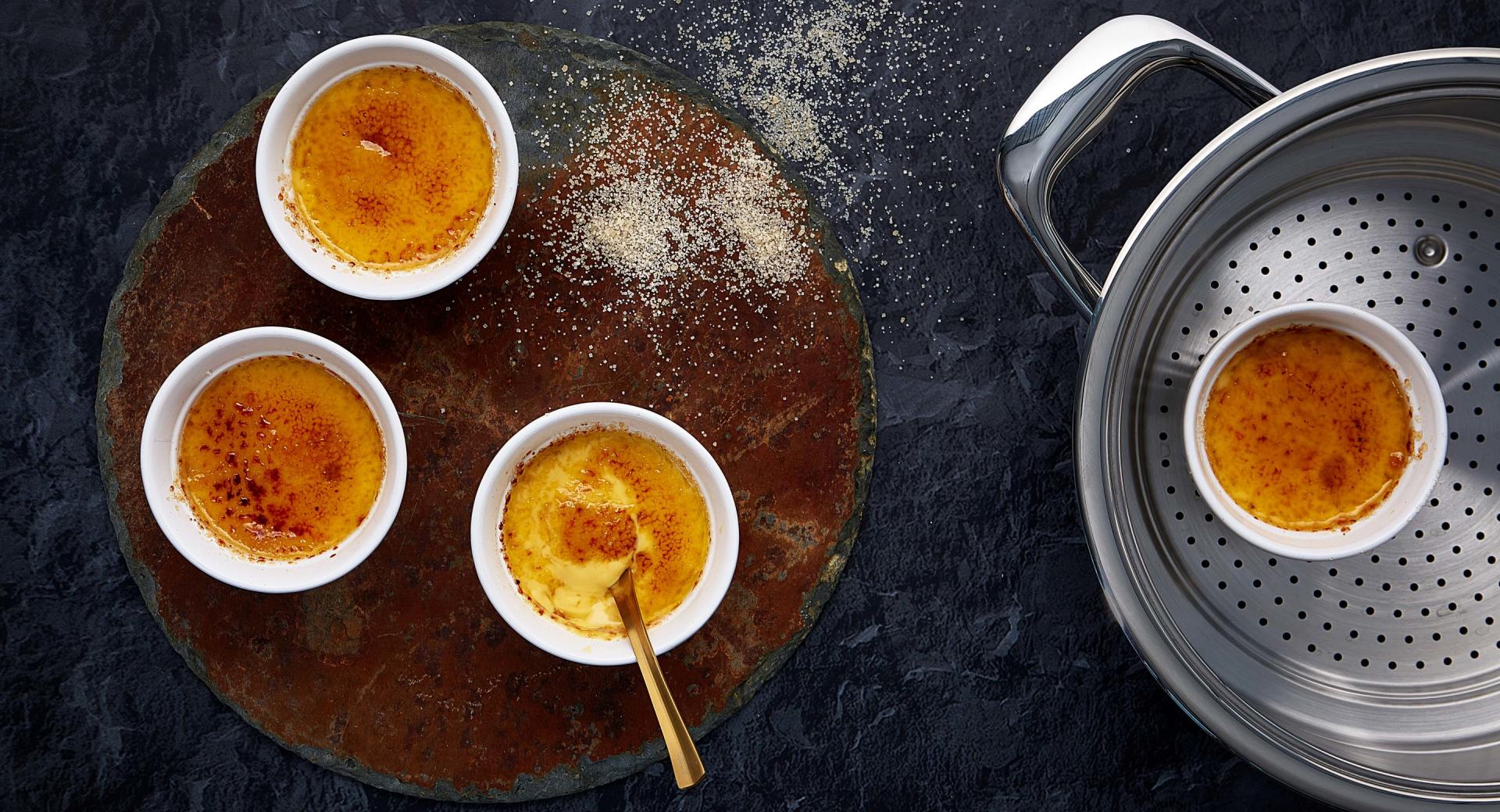 Crème brûlée al frutto della passione