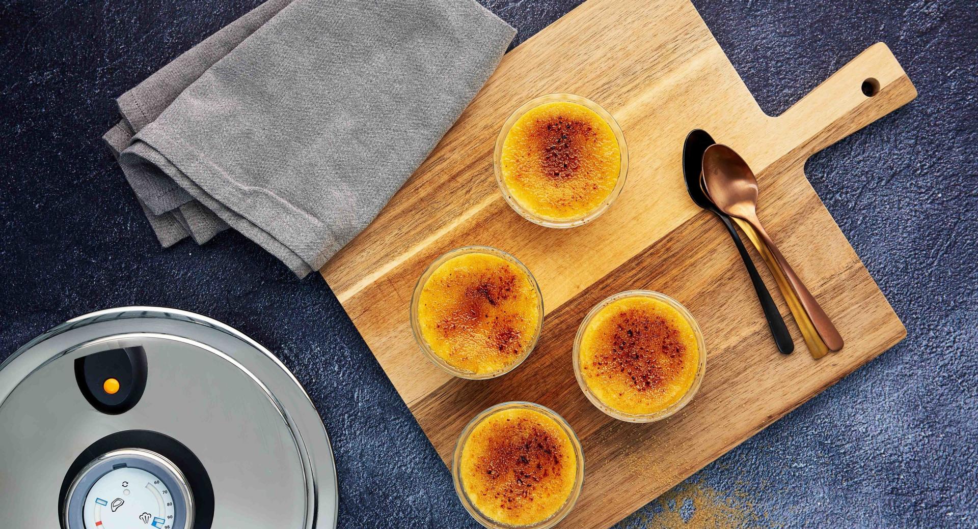 Creme brûlée alla zucca
