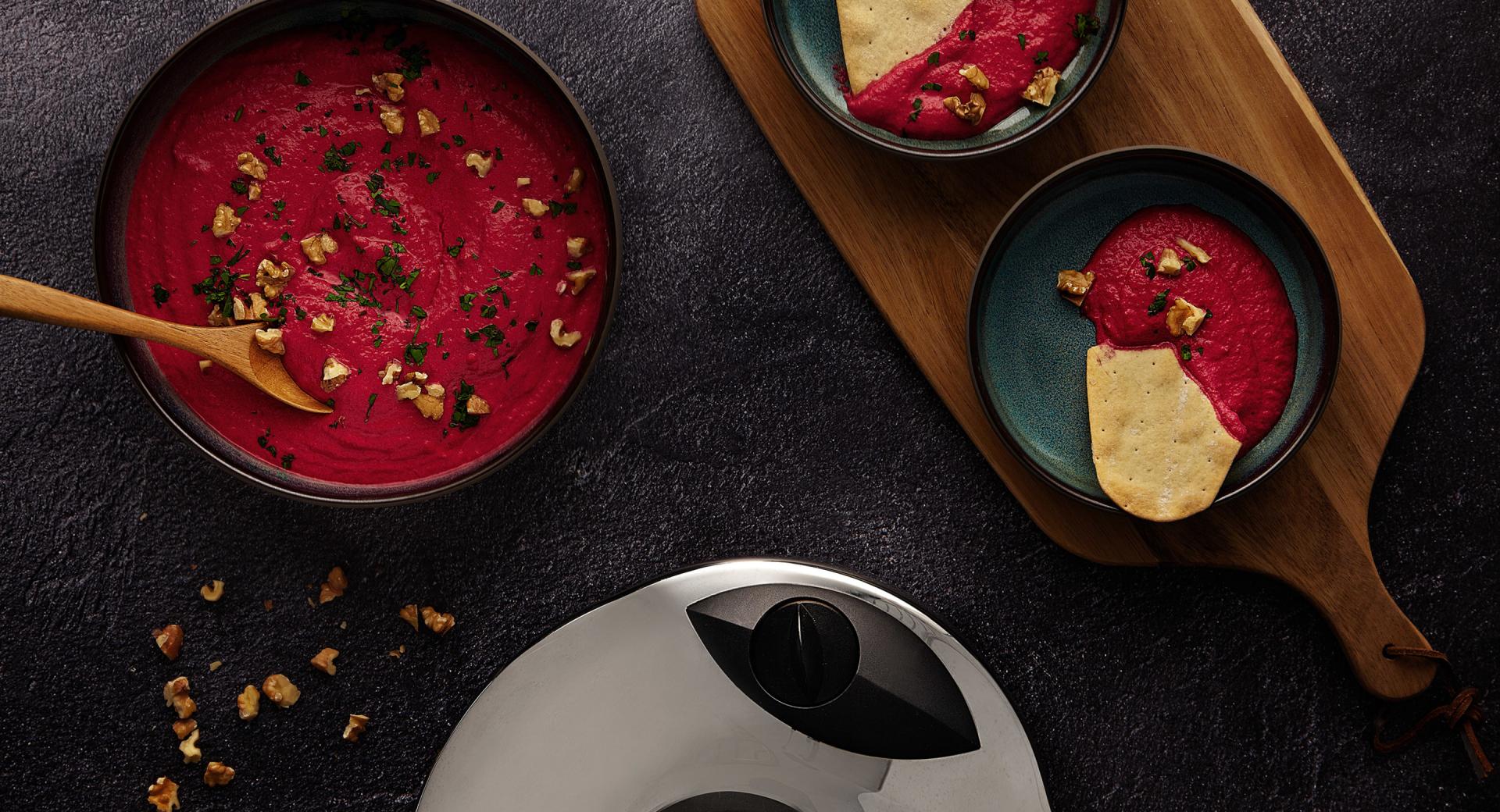 Salsa di barbabietola con yogurt