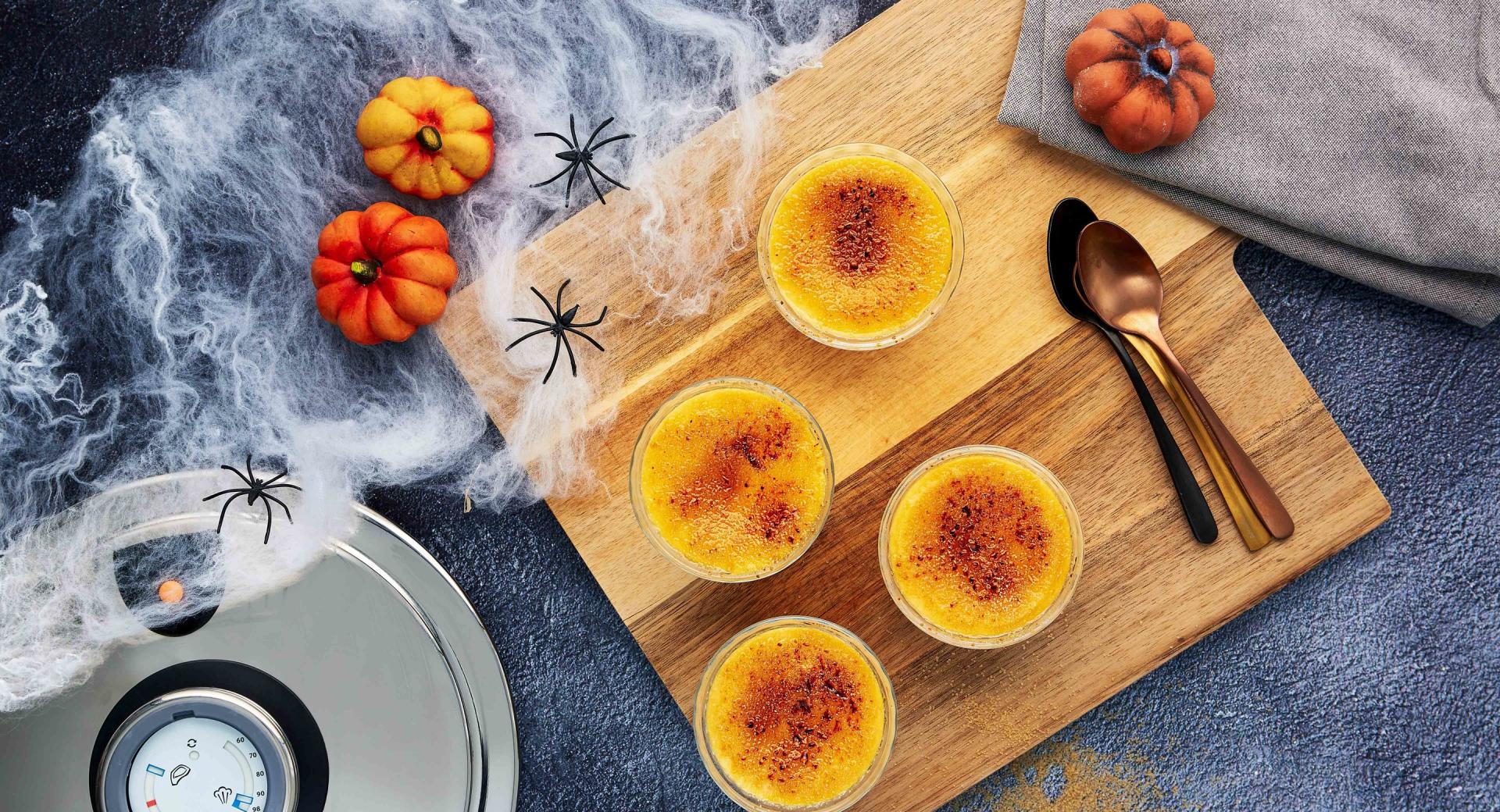 Creme brûlée alla zucca