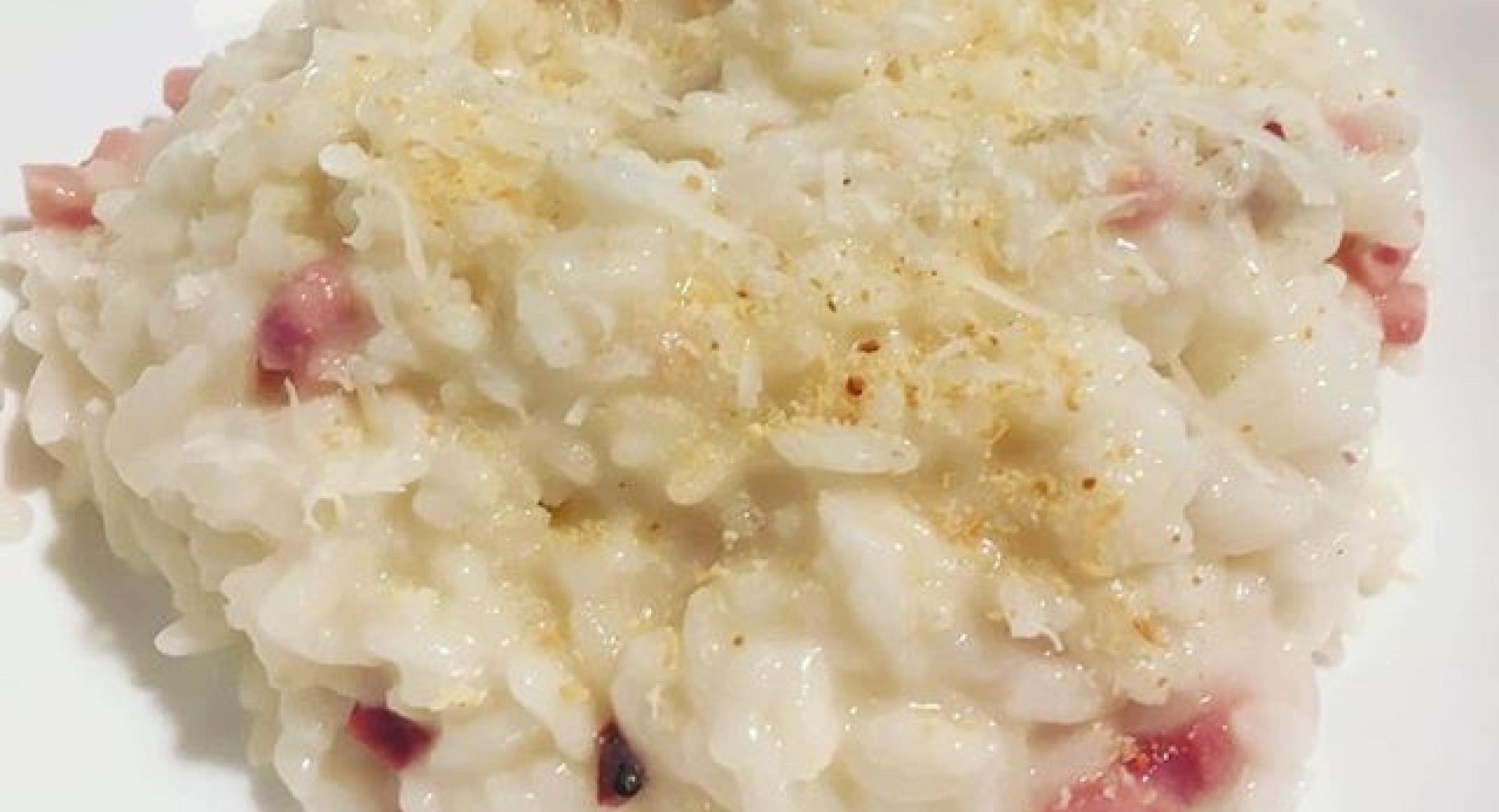 Risotto birra e speck