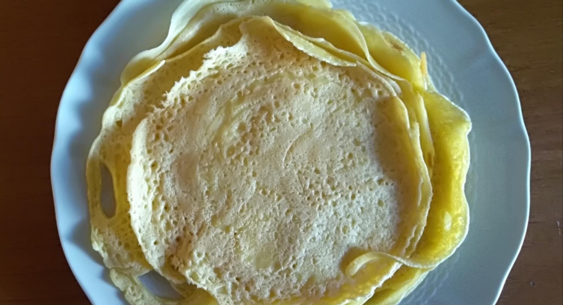 CREPES ALL'ACQUA