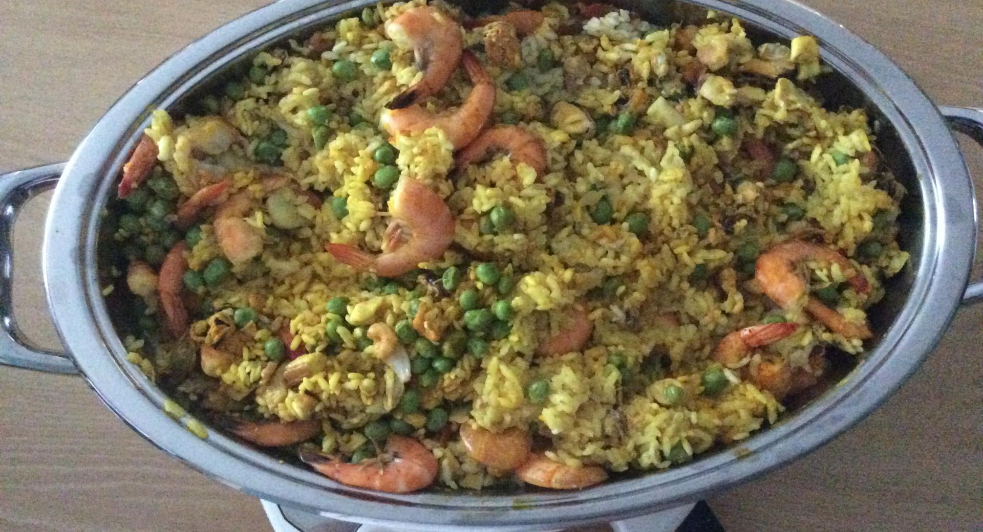 Paella di pesce