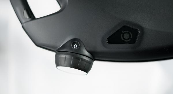 Non appena si raggiunge una buona doratura, spegnere Navigenio e proseguire la cottura sfruttando il calore residuo. Non appena si raggiunge una buona doratura, spegnere Navigenio e proseguire la cottura sfruttando il calore residuo.