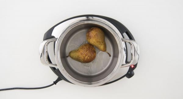 Al suono di Audiotherm, aprire il coperchio ed estrarre le pere. Al suono di Audiotherm, aprire il coperchio ed estrarre le pere.