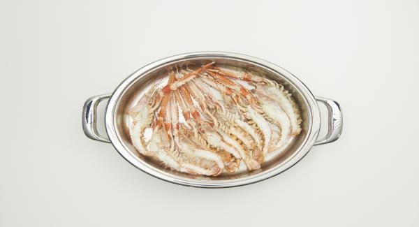 Al suono di Audiotherm, quando viene raggiunta la finestra “verdura”, togliere l’Ovale da Navigenio e lasciar riposare per qualche minuto.