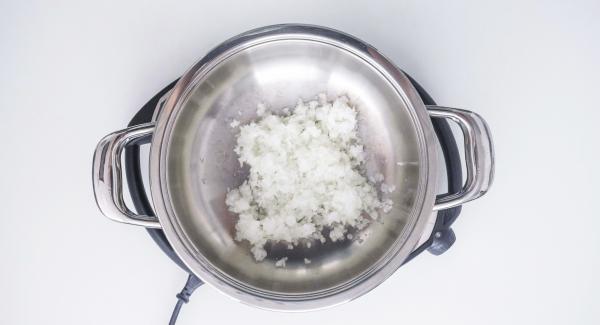 Posizionare l'unità con il trito su Navigenio a livello 6. Accendere Audiotherm, applicarlo su Visiotherm e girare finchè compare il simbolo "carne". Posizionare l'unità con il trito su Navigenio a livello 6. Accendere Audiotherm, applicarlo su Visiotherm e girare finchè compare il simbolo "carne".