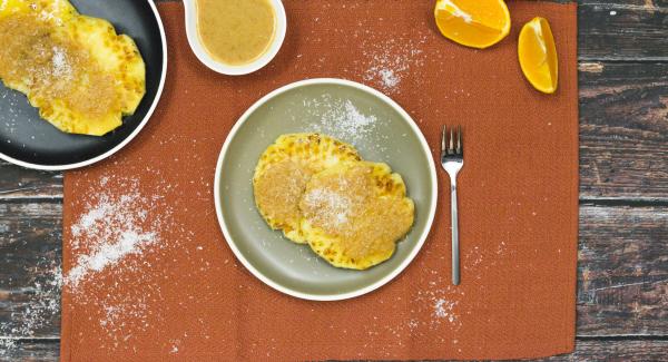 Ananas grigliato con caramello al cocco