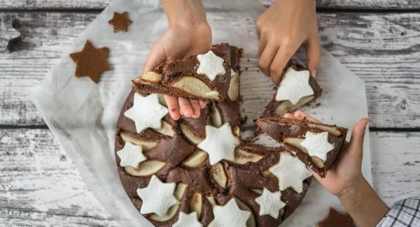 Torta al cioccolato Cielo stellato