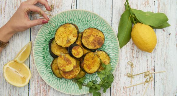 Melanzane speziate al forno