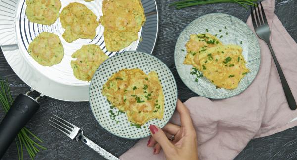 Omelette di gamberetti