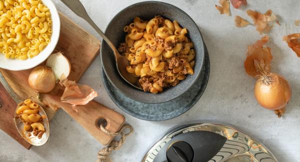 Chifferi con ragù di carne macinata