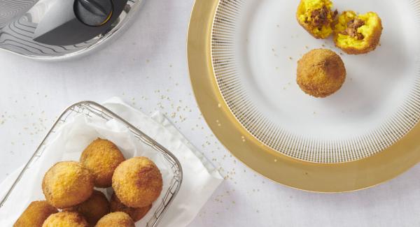 Arancini ripieni di tonno