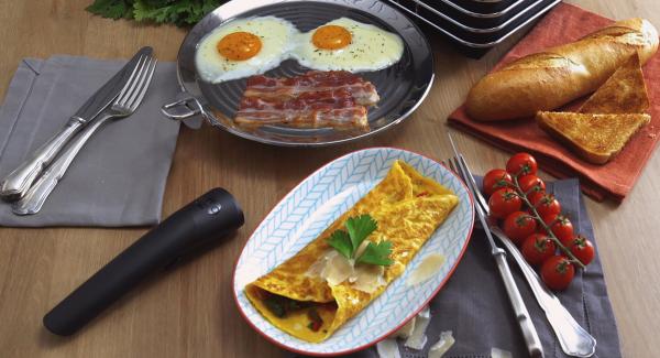 Omelette e uova fritte