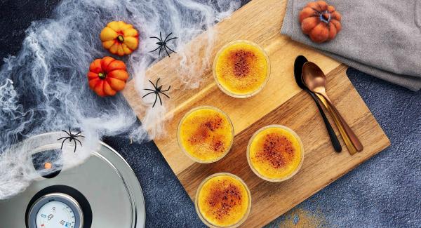 Creme brûlée alla zucca