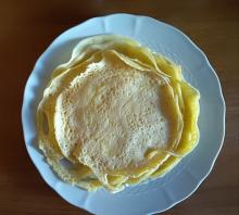 CREPES ALL'ACQUA