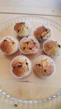 Muffins con gocce di cioccolato