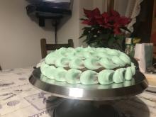 Pan di spagna al cacao con crema al burro