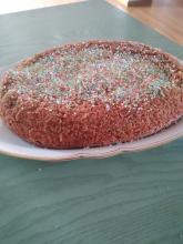 Torta rabarbaro e mele