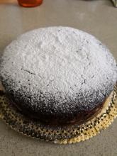 Torta al cacao senza uova e burro