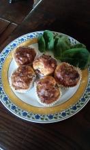 Muffin di spinaci e formaggio