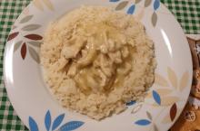 Straccetti di pollo al limone con riso basmati