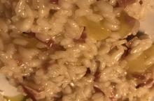 Risotto mela e speck