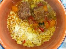 Coccioline in brodo di carne