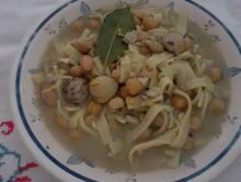 Pappardelle ceci e castagne